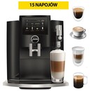 Ekspres JURA Piano Black S8 automatyczny czarno-szary