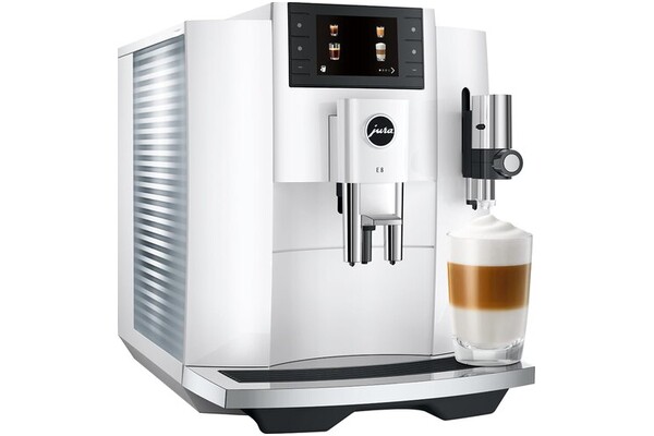 Ekspres JURA Piano White E8 automatyczny biały