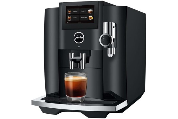 Ekspres JURA Piano Black S8 automatyczny czarny