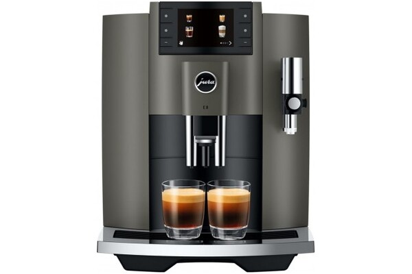 Ekspres JURA Dark Inox E8 automatyczny grafitowy