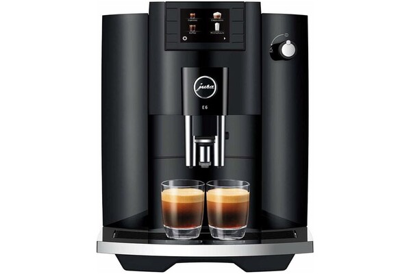 Ekspres JURA Piano Black E6 automatyczny czarny