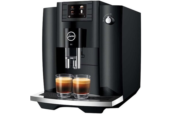 Ekspres JURA Piano Black E6 automatyczny czarny