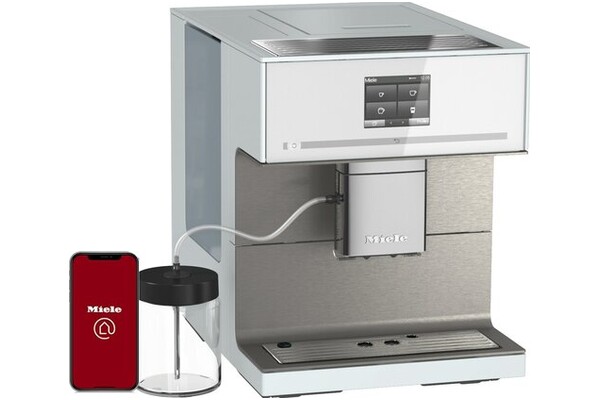 Ekspres MIELE CoffeePassion CM7550 automatyczny biały