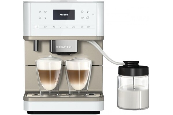 Ekspres MIELE MilkPerfection CM6360 automatyczny biały