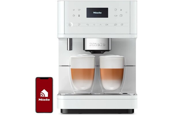 Ekspres MIELE MilkPerfection CM6160 automatyczny biały