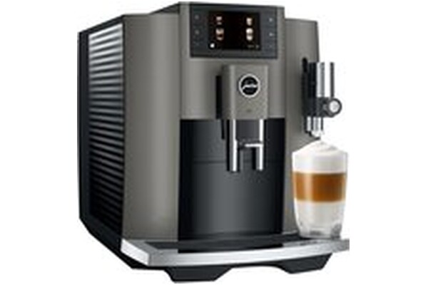 Ekspres JURA Dark Inox E8 automatyczny Czarno-metaliczny