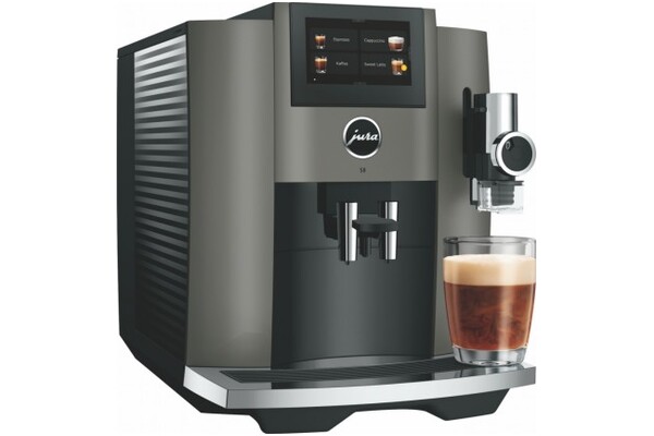 Ekspres JURA Dark Inox S8 automatyczny grafitowy