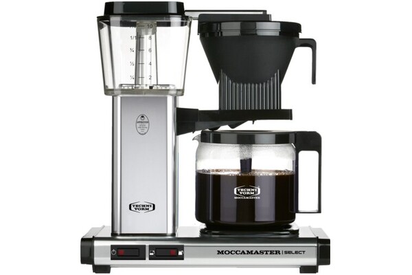 Ekspres Moccamaster Select KBG741 Przelewowy srebrny