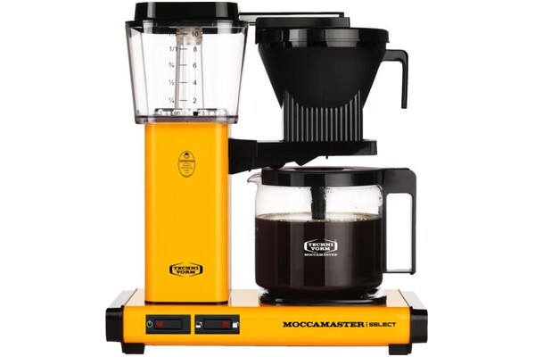 Ekspres Moccamaster Select KBG741 Przelewowy żółty
