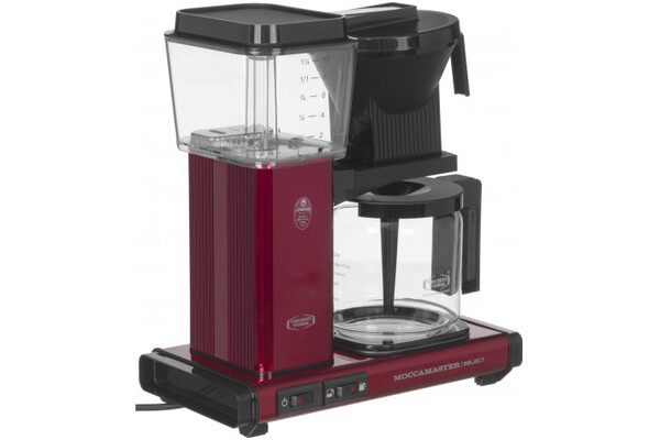 Ekspres Moccamaster Select Przelewowy bordowy