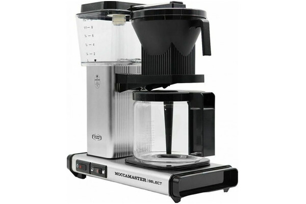 Ekspres Moccamaster Select KBG741 Przelewowy Czarno-stalowy