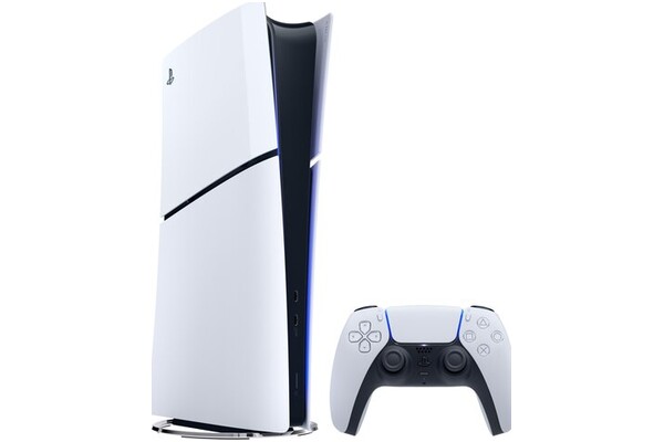 Konsola Sony PlayStation 5 Slim Digital 1TB biało-czarny + Call of Duty Black Ops 6