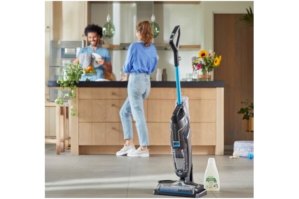 Odkurzacz BISSELL 3566N CrossWave Cordless pionowy z pojemnikiem niebiesko-czarny