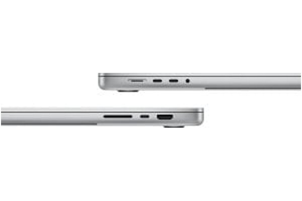 Laptop Apple MacBook Pro 16.2" Apple M4 Max M4 Max (32 rdz.) 36GB 1TB SSD M.2 macOS srebrny