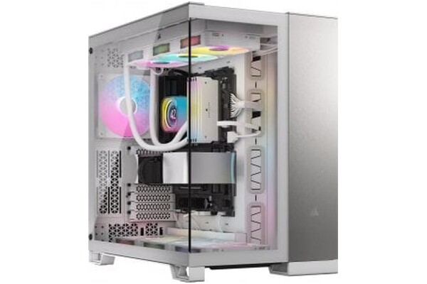 Obudowa PC CORSAIR 6500X Midi Tower biało-srebrny