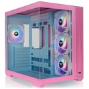 Obudowa PC Thermaltake 38 View TG Midi Tower różowy