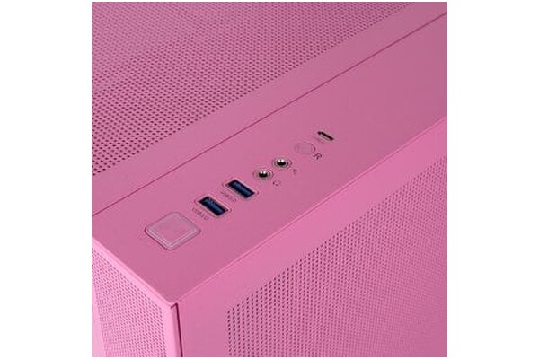 Obudowa PC Thermaltake 38 View TG Midi Tower różowy