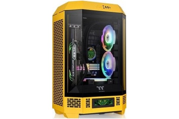 Obudowa PC Thermaltake 300 The Tower Micro Tower żółty