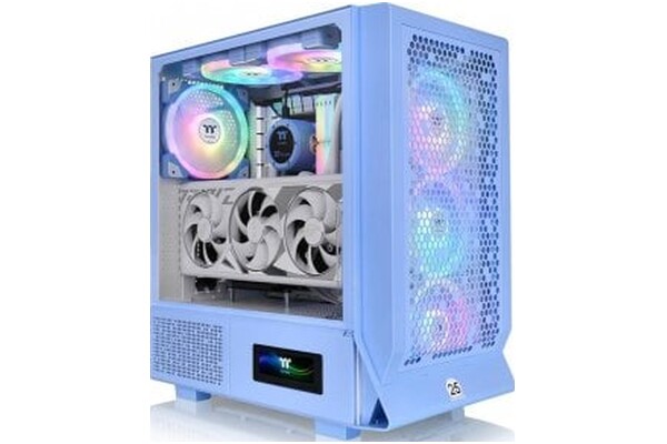 Obudowa PC Thermaltake 330 TG Midi Tower niebieski