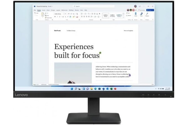 Monitor 24.0" Lenovo L24-4e czarny