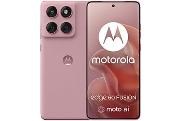 Smartfon Motorola edge 60 5G różowy 6.70" 8.0GB/256.0GB