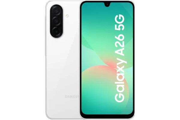 Smartfon Samsung Galaxy A26 5G biały 6.70" 6.0GB/256.0GB