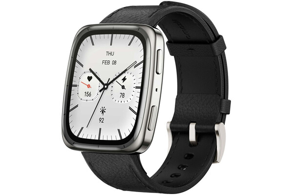 Smartwatch Amazfit Active 1.75" srebrno-czarny