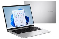 Laptop ASUS Vivobook 14 14.0" Qualcomm Snapdragon QUALCOMM Adreno 16GB 512GB SSD Windows 11 Home srebrny