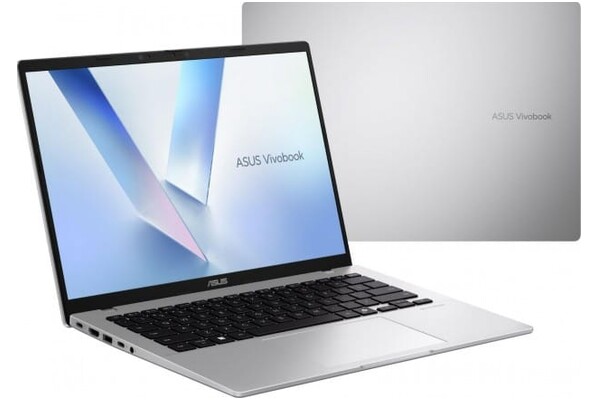 Laptop ASUS Vivobook 14 14.0" Qualcomm Snapdragon QUALCOMM Adreno 16GB 512GB SSD Windows 11 Home srebrny