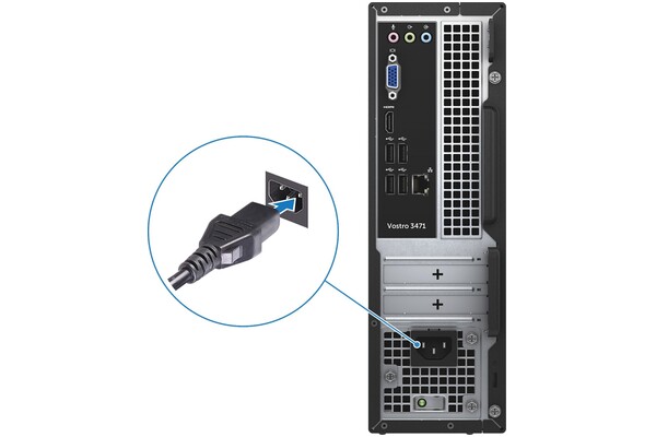 DELL Vostro 3471 Intel Core i3 8GB DDR4 INTEL UHD Graphics 630 250GB SSD windows 10 professional