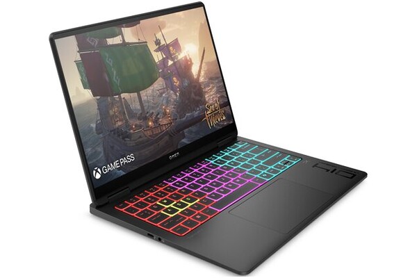 Laptop HP OMEN Transcend 14 14.0" Intel Core Ultra 7 255H Nvidia GeForce RTX 5060 32GB 1TB SSD Windows 11 Home czarny