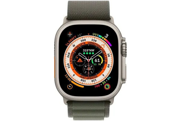 Smartwatch Apple Watch Ultra 1.75" zielony
