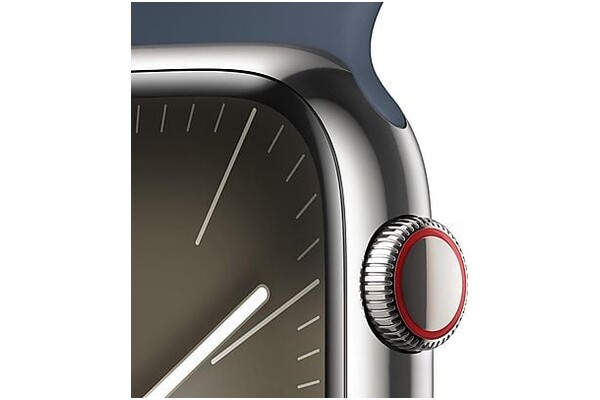 Smartwatch Apple Watch Series 9 Srebrno-granatowy