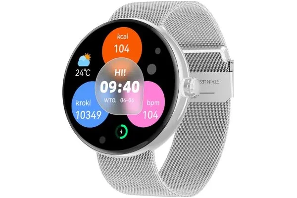 Smartwatch FOREVER SB365 Forevive 1.30" szary