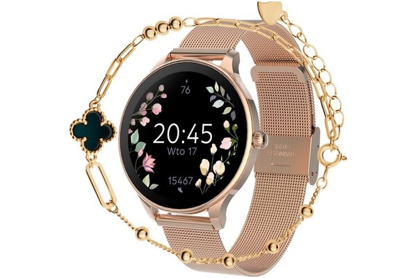 Smartwatch FOREVER SB306 1.19" różowy