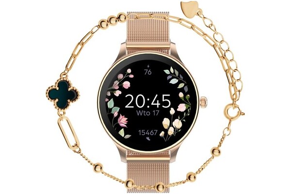 Smartwatch FOREVER SB306 1.19" różowy