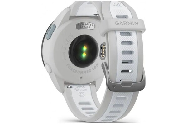 Smartwatch Garmin Forerunner 165 Music 1.20" biały