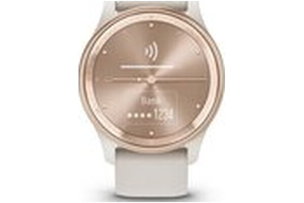 Smartwatch Garmin Vivomove Trend 1.25" kremowy