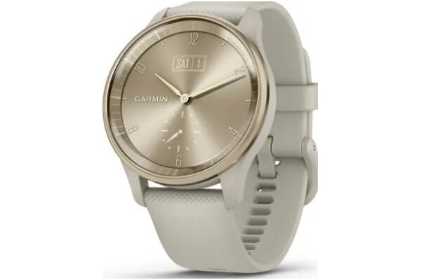 Smartwatch Garmin Vivomove Trend 1.00" beżowy