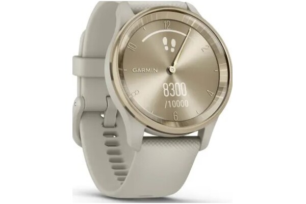 Smartwatch Garmin Vivomove Trend 1.00" beżowy