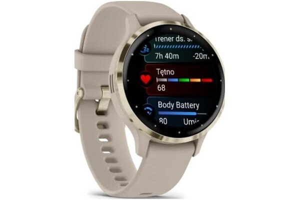 Smartwatch Garmin Venu 3S 1.40" beżowy