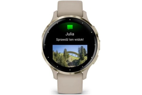 Smartwatch Garmin Venu 3S 1.40" beżowy
