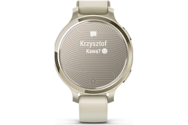 Smartwatch Garmin Lily 2 0.84" beżowy