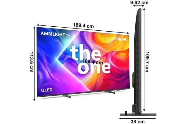 Telewizor Philips 85PUS9010 85" 4K Ultra HD