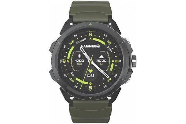 Smartwatch HAMMER Watch 1.50" zielony