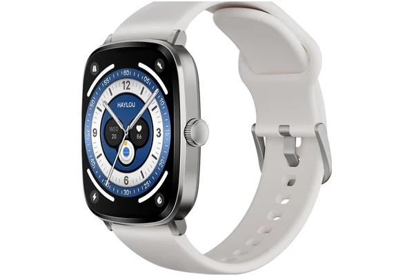 Smartwatch Haylou RS5 2.01" Biało-beżowy
