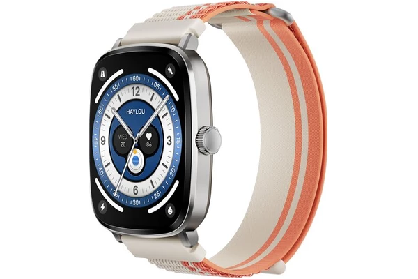 Smartwatch Haylou RS5 2.01" Biało-beżowy
