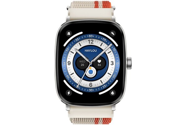 Smartwatch Haylou RS5 2.01" Biało-beżowy