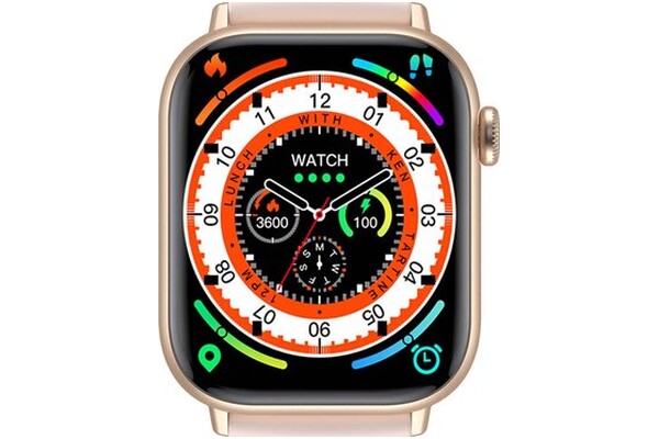 Smartwatch KIANO Watch Active 1.95" różowy
