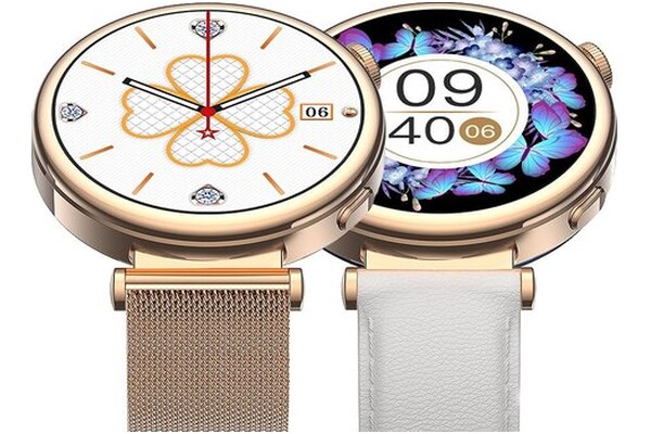 Smartwatch KIANO Watch 1.50" biało-złoty
